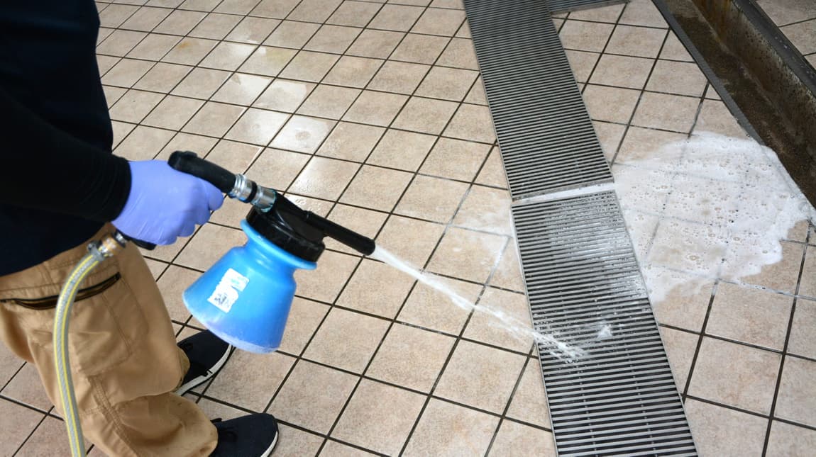 浴室清掃,感染症対策,院内感染対策